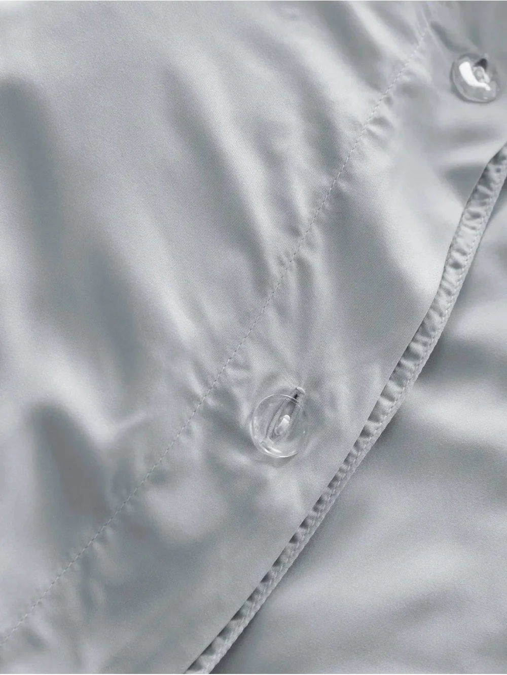Quince Bamboo Duvet Cover in Mist - Full/Queen